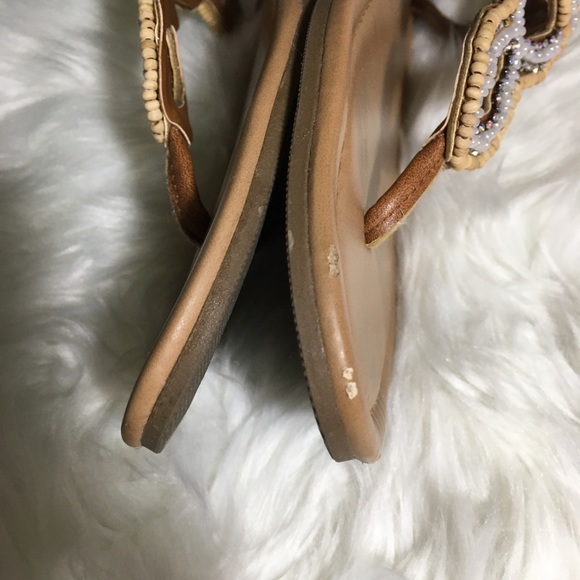 Union Bay Beaded Shell Strap Sandal - Picture 8 of 8